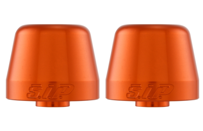 Contrapesos de manillar izquierda/derecha para Vespa Primavera/Sprint/ET/LX/LXV/S, naranja mate