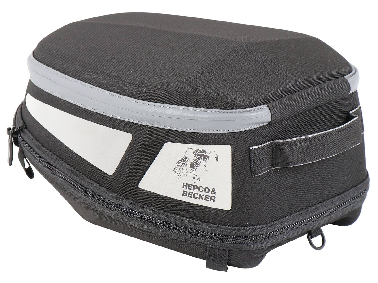 Bolsa trasera Royster Rearbag Sport negro/gris incl. Fijación básica Hepco & Becker