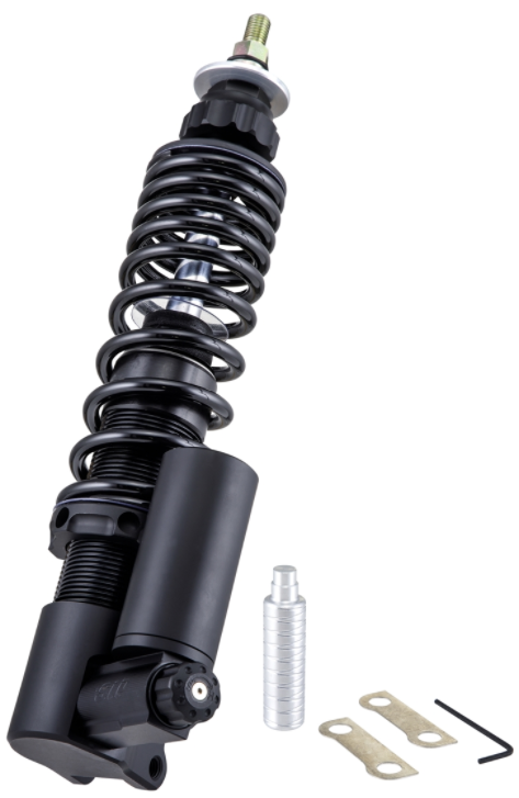 Amortiguador delantero para Vespa GTS/GTS Super/GTV/GT 60/GT/GT L 125-300cc, negro mate