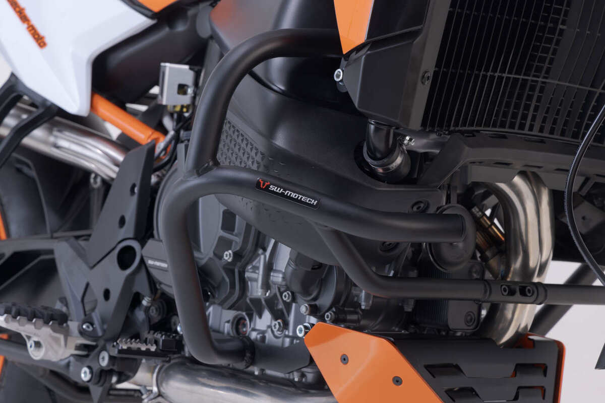 SW-Motech Barra anti-choque negra para KTM 890 SM T (23-) - SW Motech