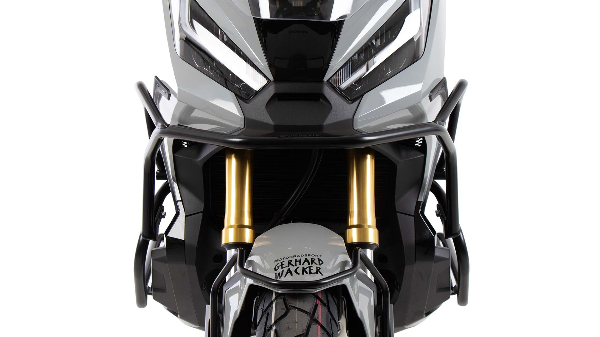 Barra de protección delantera negra para Honda X-ADV 750 (21-24) Hepco & Becker