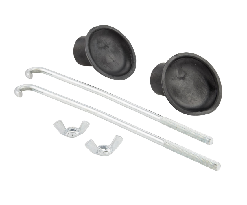 Portaequipajes delantero para Vespa PX 80-200cc, plegable, negro