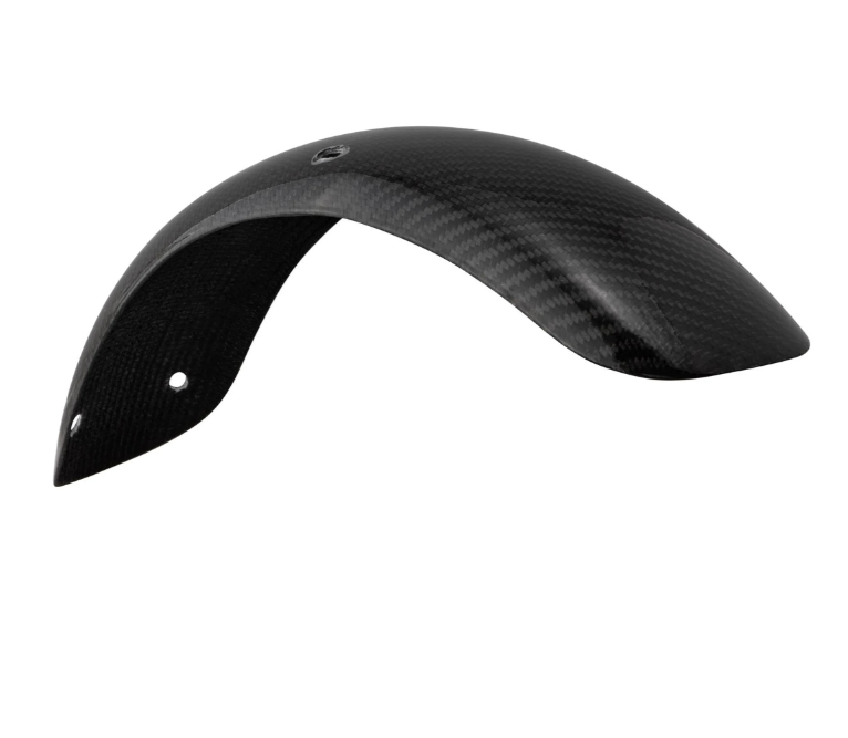 Guardabarros 2.0 Garelli Race EVO II sin soporte para Vespa PX 80-200cc, carbono transparente