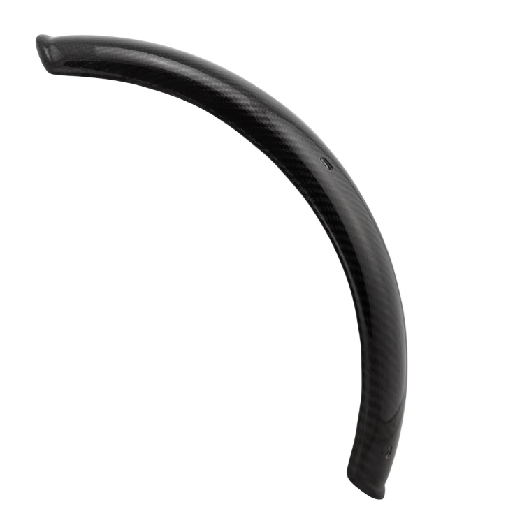 Guardabarros 2.0 Garelli EVO II sin soporte para Vespa PX 80-200cc, carbono transparente