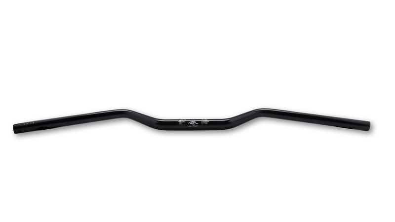 HIGHSIDER pro X-Bar Superbike X01 manillar negro brillante, aluminio, 1 1/8 pulgadas