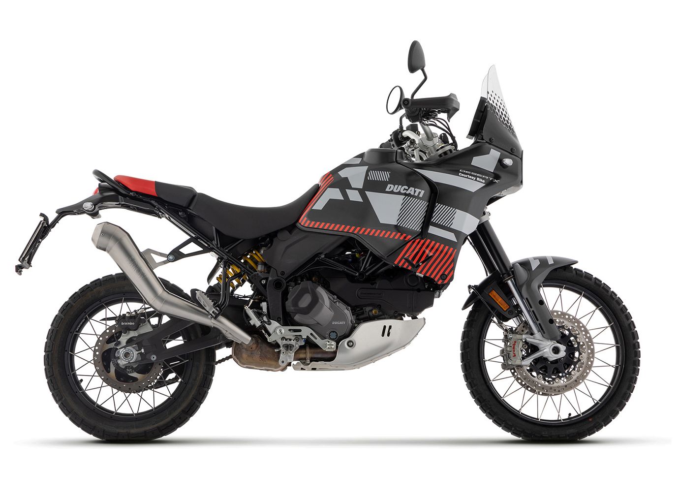 ARROW DAKAR RÉPLICA escape para Ducati Desert X