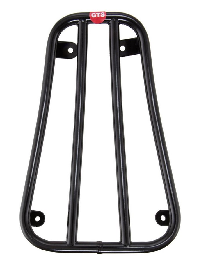 Portaequipajes de paso para Vespa GTS/GTS Super/GTV/GT 60/GT L 125-300cc 4T LC, negro