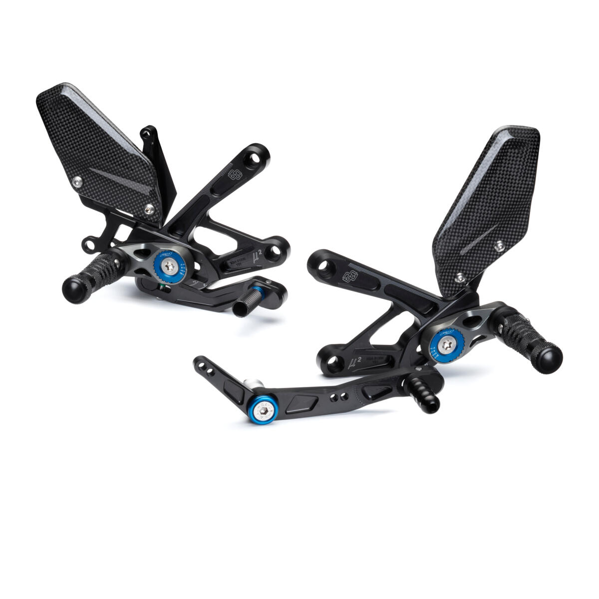 Sistema de reposapiés billet ajustable para YZF-R1 /M Original Yamaha