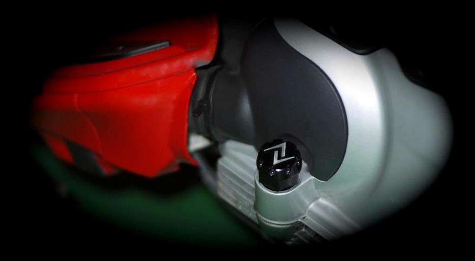 Tapón de llenado de aceite del motor para Vespa, negro