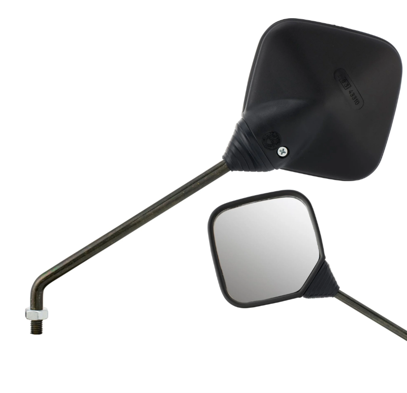 Retrovisor estándar CUPPINI izquierdo o derecho para Vespa PX 80-200cc, negro