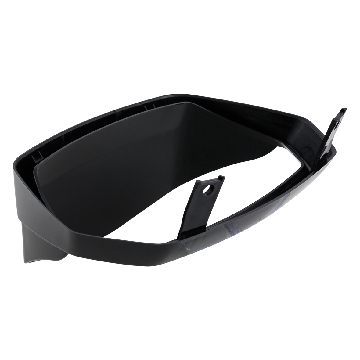 Aro de lámpara negro brillante con pantalla para Vespa Sprint 50-150cc ('18-)