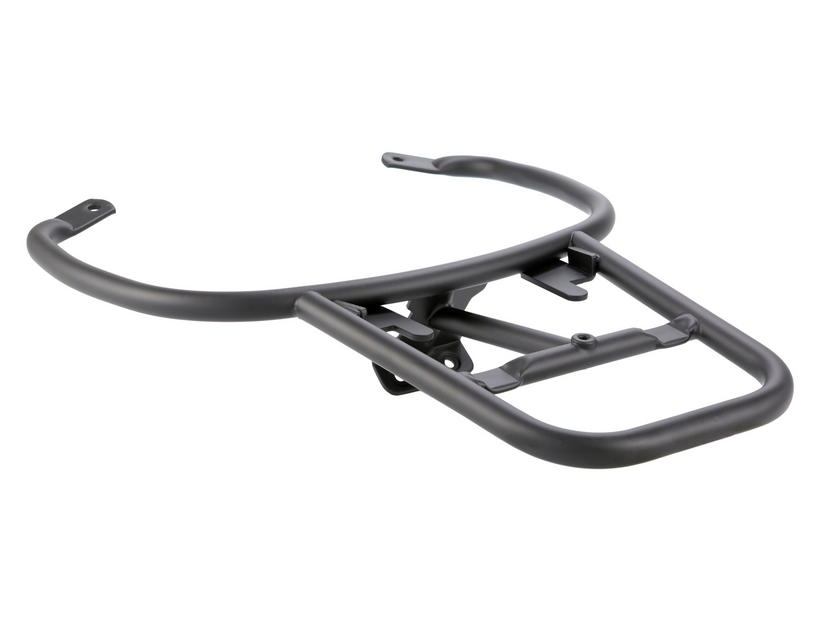 Portaequipajes trasero para Vespa GTS /GTS Super /GTV /GT 60, 125-300cc, negro mate