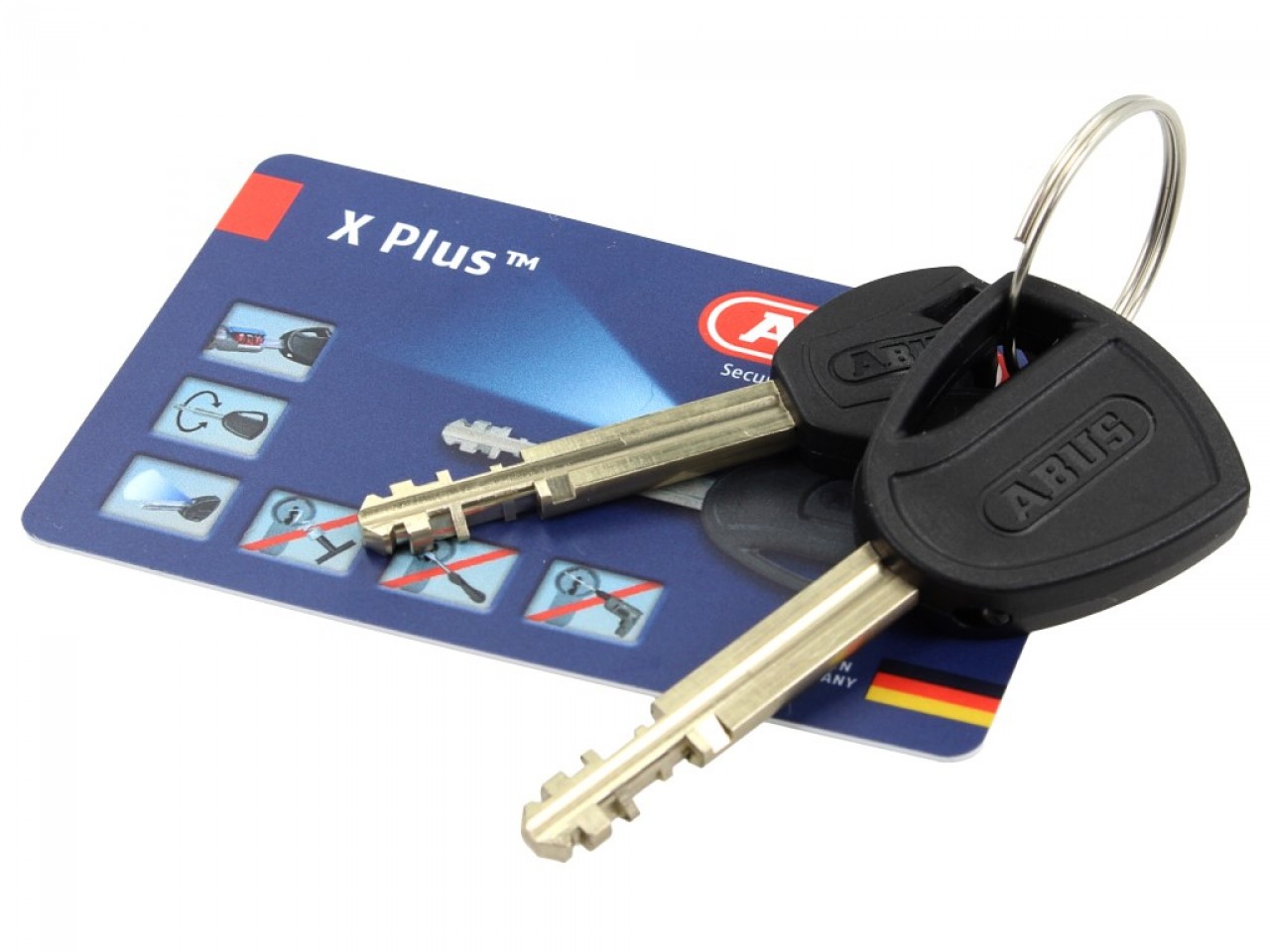 Cerradura de disco de freno ABUS Granit Detecto X Plus 8008, nivel de seguridad 19