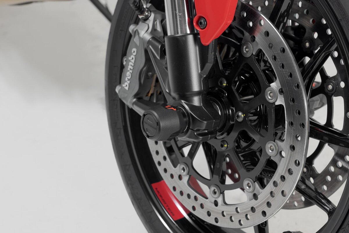 SW-Motech SW Motech crash pad kit para eje delantero modelos Ducati