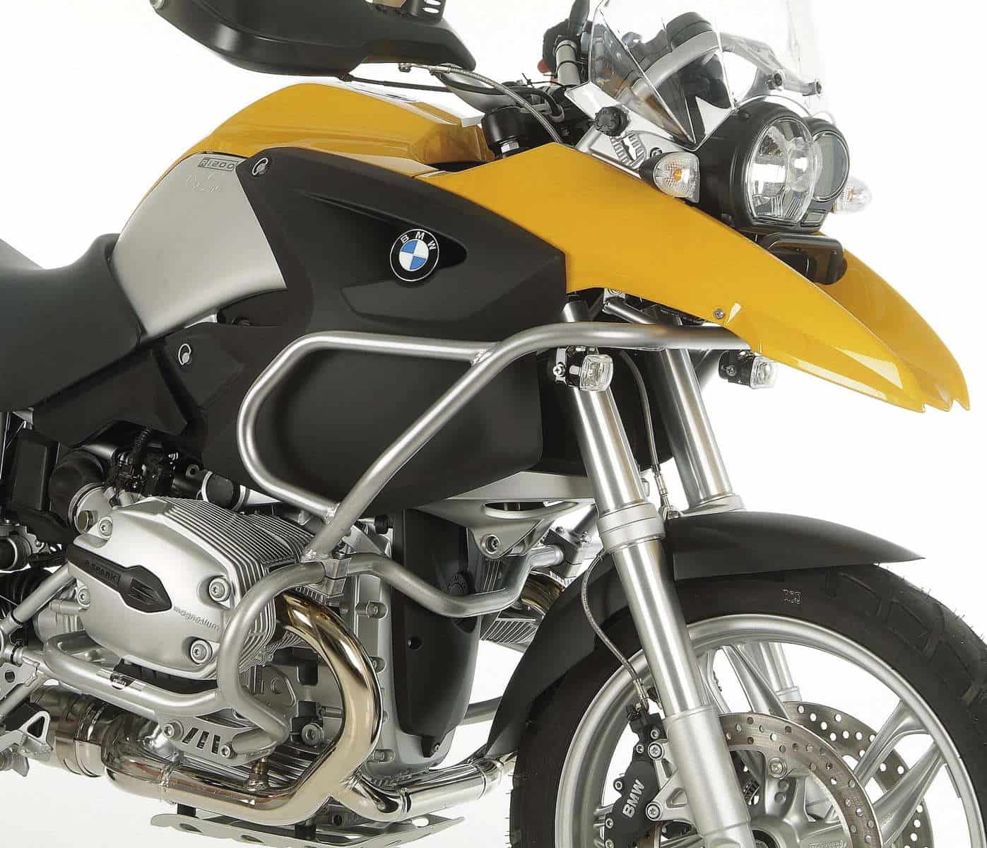 Protector de depósito plateado para BMW R 1200 GS (04-07) Hepco & Becker