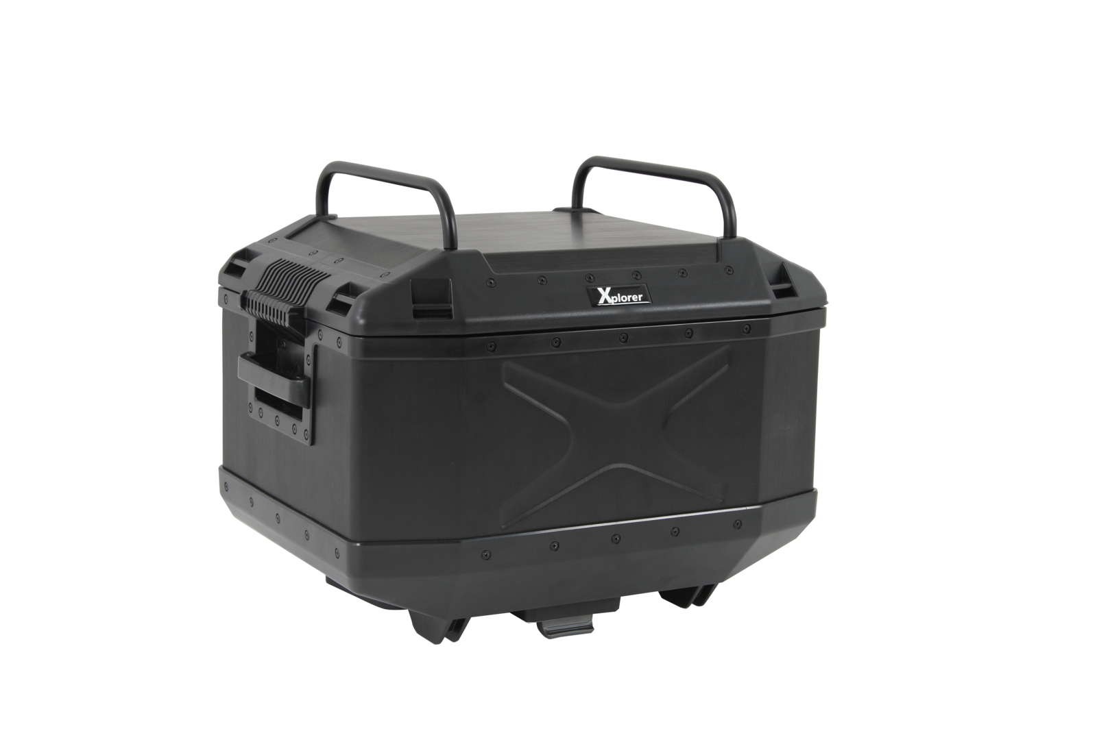 Riel negro para Xplorer Topcase 45 incl. material de fijación Hepco & Becker
