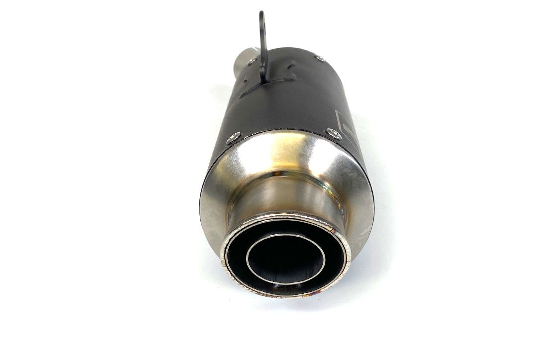 ARROW Escape DARK GP2 para Kawasaki Ninja 400 (18-)