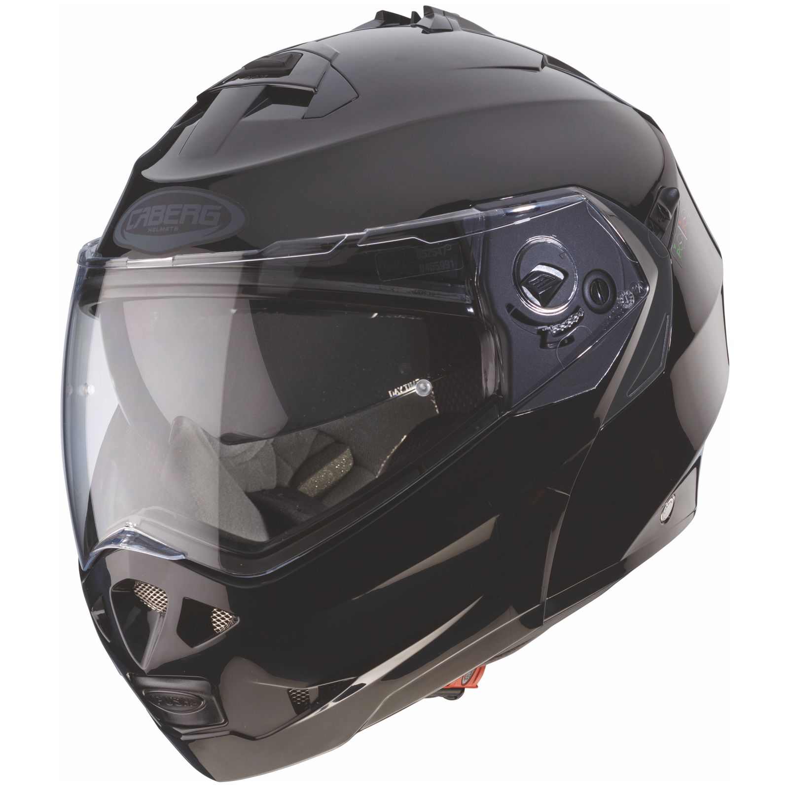 Casco Caberg Duke II Smart, negro (sin pintar)