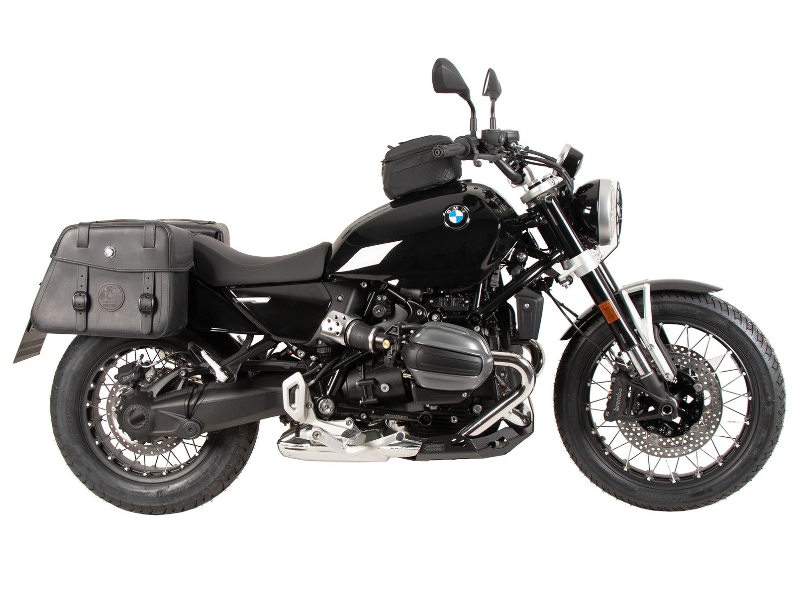 Soporte lateral C-Bow negro para BMW R 12 (24-) Hepco & Becker