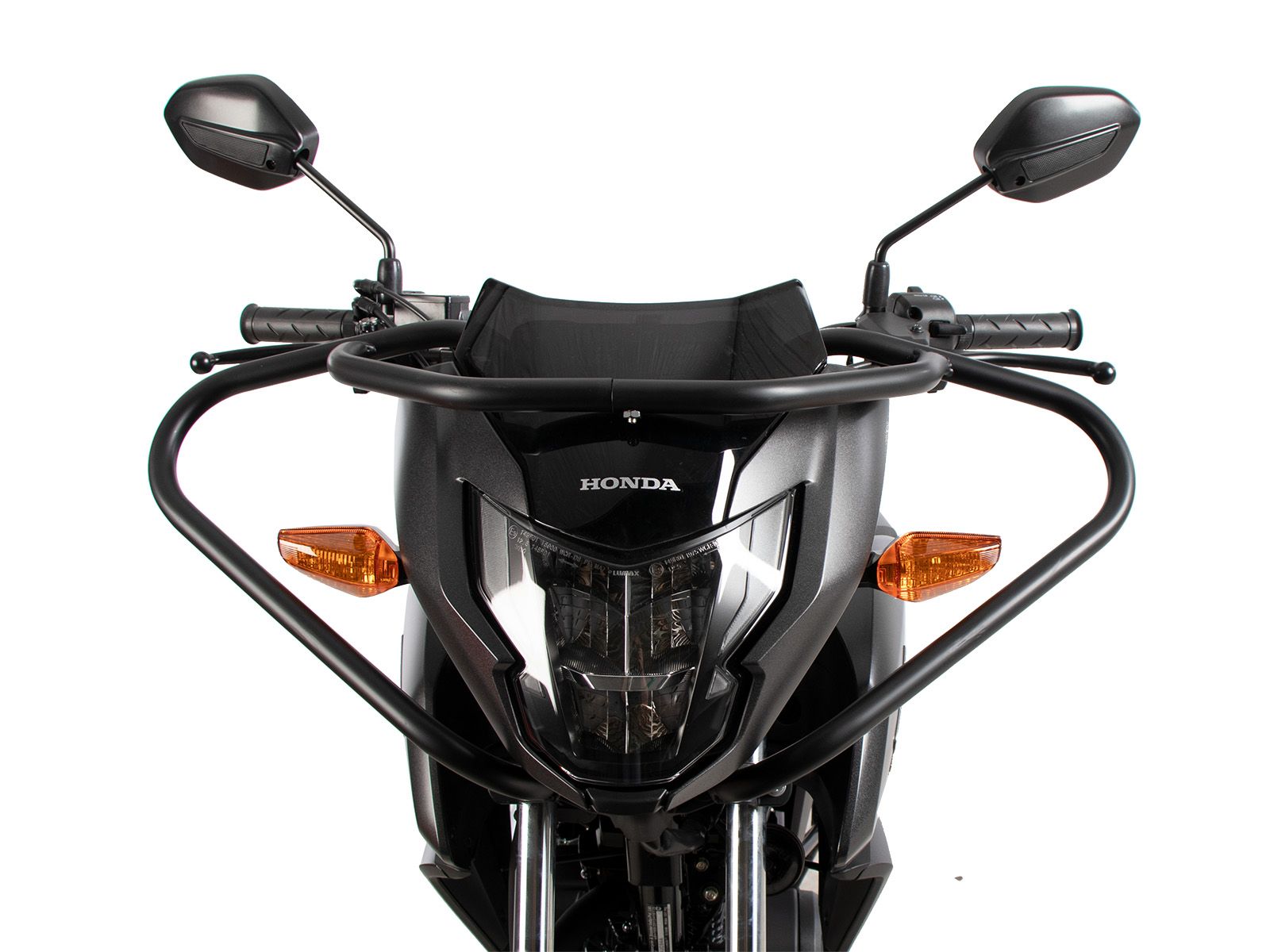 Barra protectora delantera negra para Honda CB 125 F (25-) (año modelo 2026) Hepco & Becker