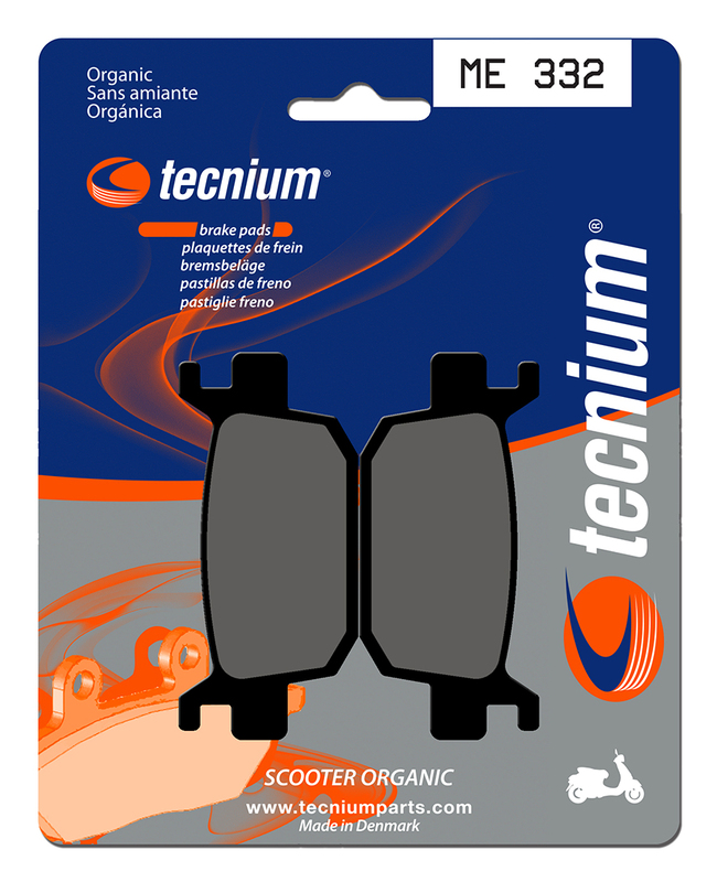 Pastillas de Freno Orgánicas Tecnium Scooter - ME332