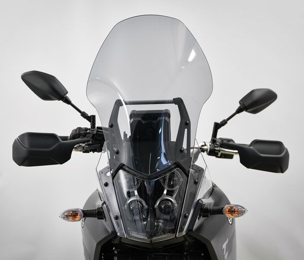 Parabrisas extra alto gris humo para Yamaha Ténéré 700 (19-24)