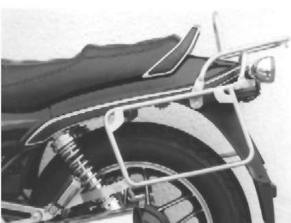 Portaequipajes superior tubular y portaequipajes lateral para Honda CBX 600 /650 E (83-87)