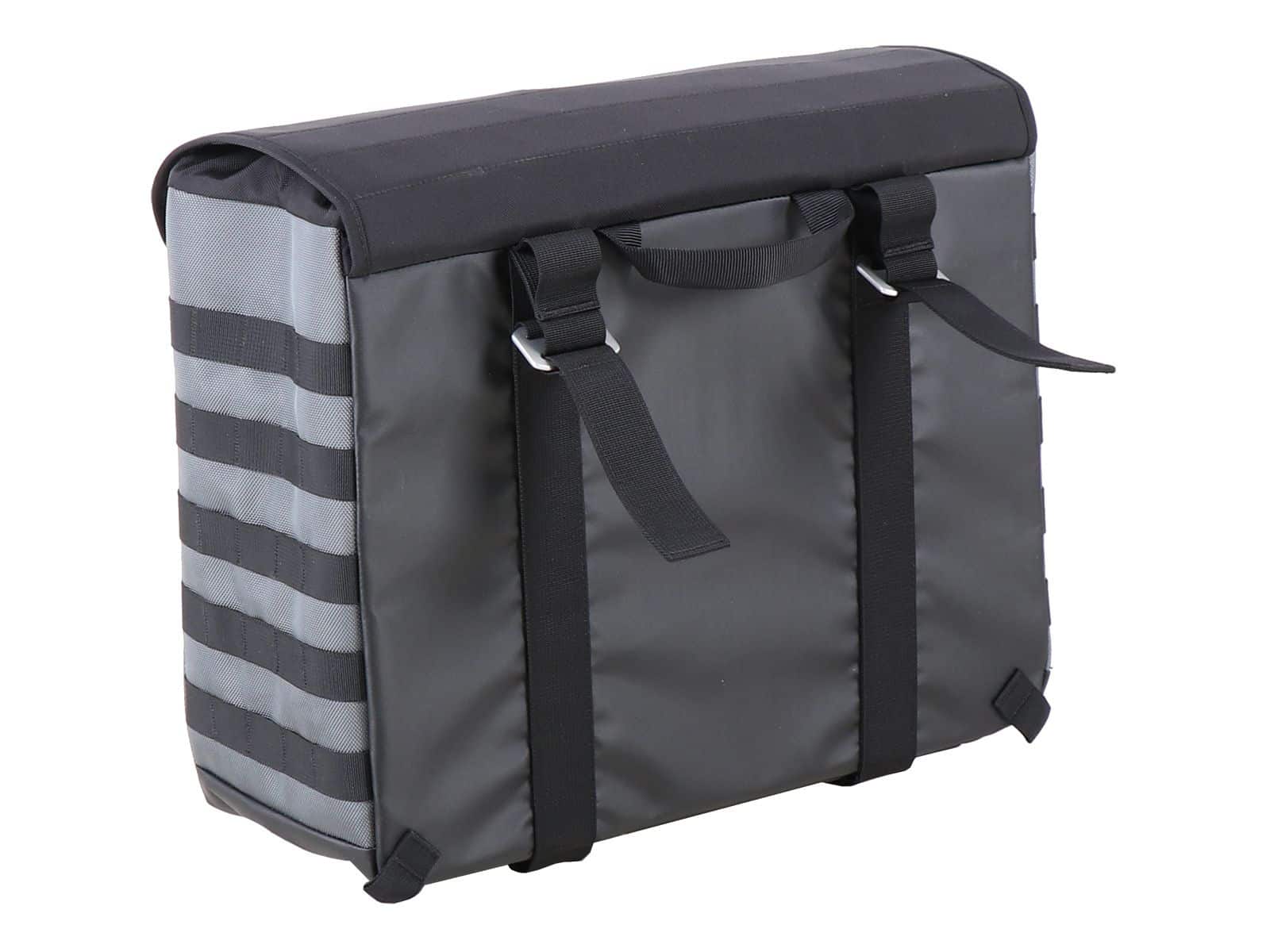 Juego de maletas laterales Xtravel Basic incl. 2 placas adaptadoras universales para portamaletas laterales tubulares
