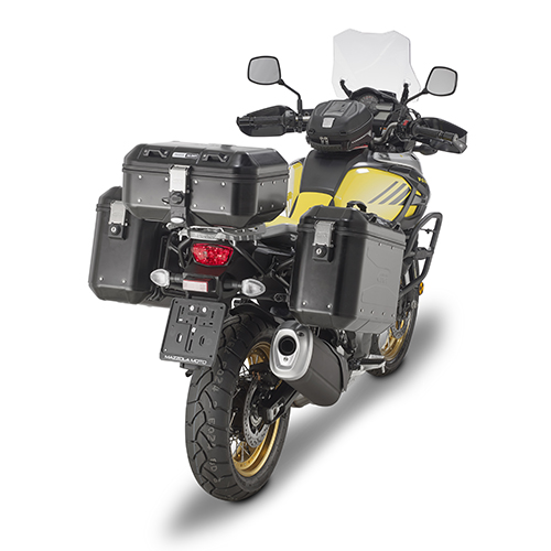 Trekker 30 Dolomiti MONOKEY Topcase / Side Case Aluminio negro Givi