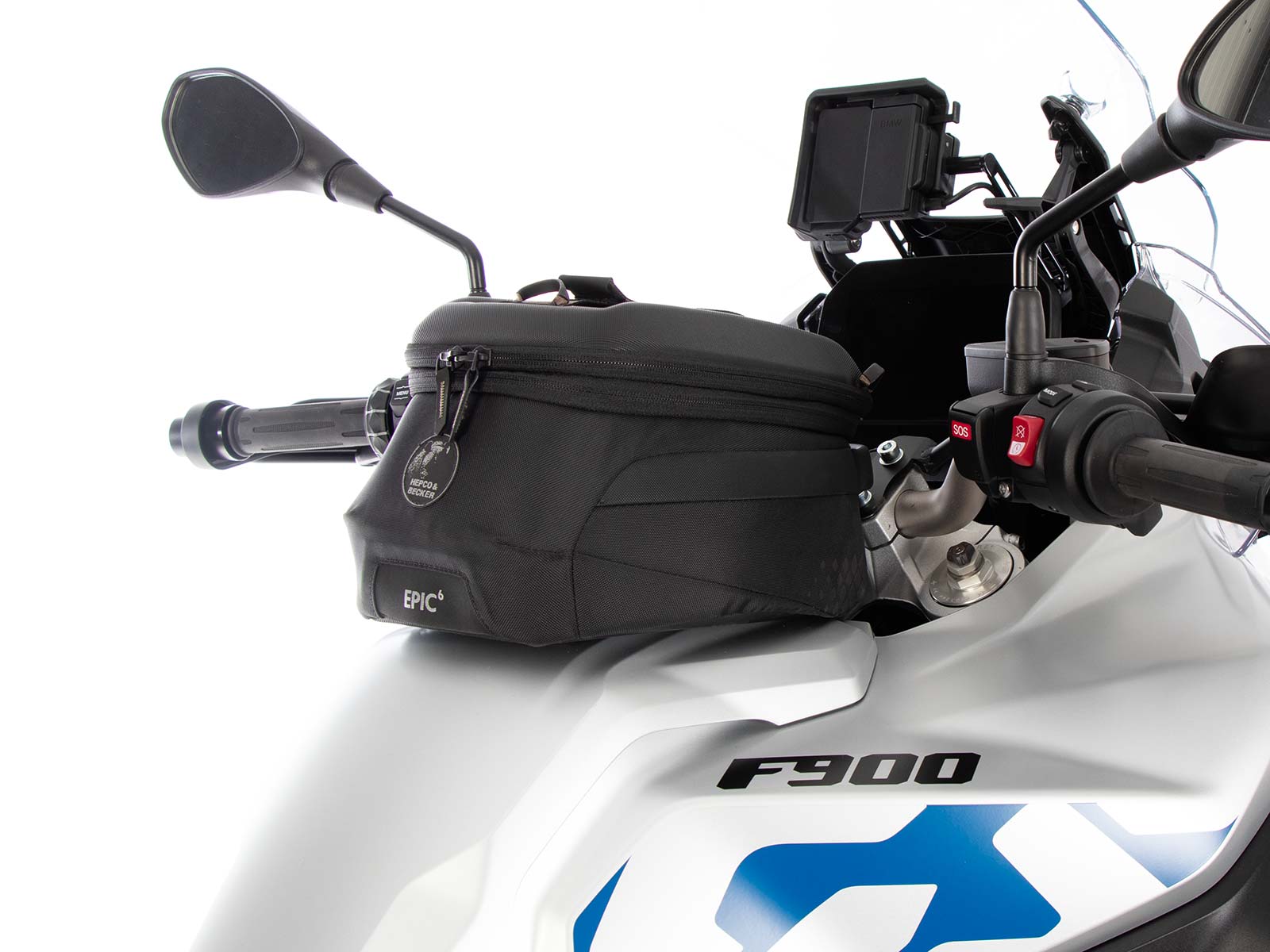 Anilla de depósito básica incl. unidad de cierre de la bolsa de depósito para BMW F 900 GS Adventure (24-)