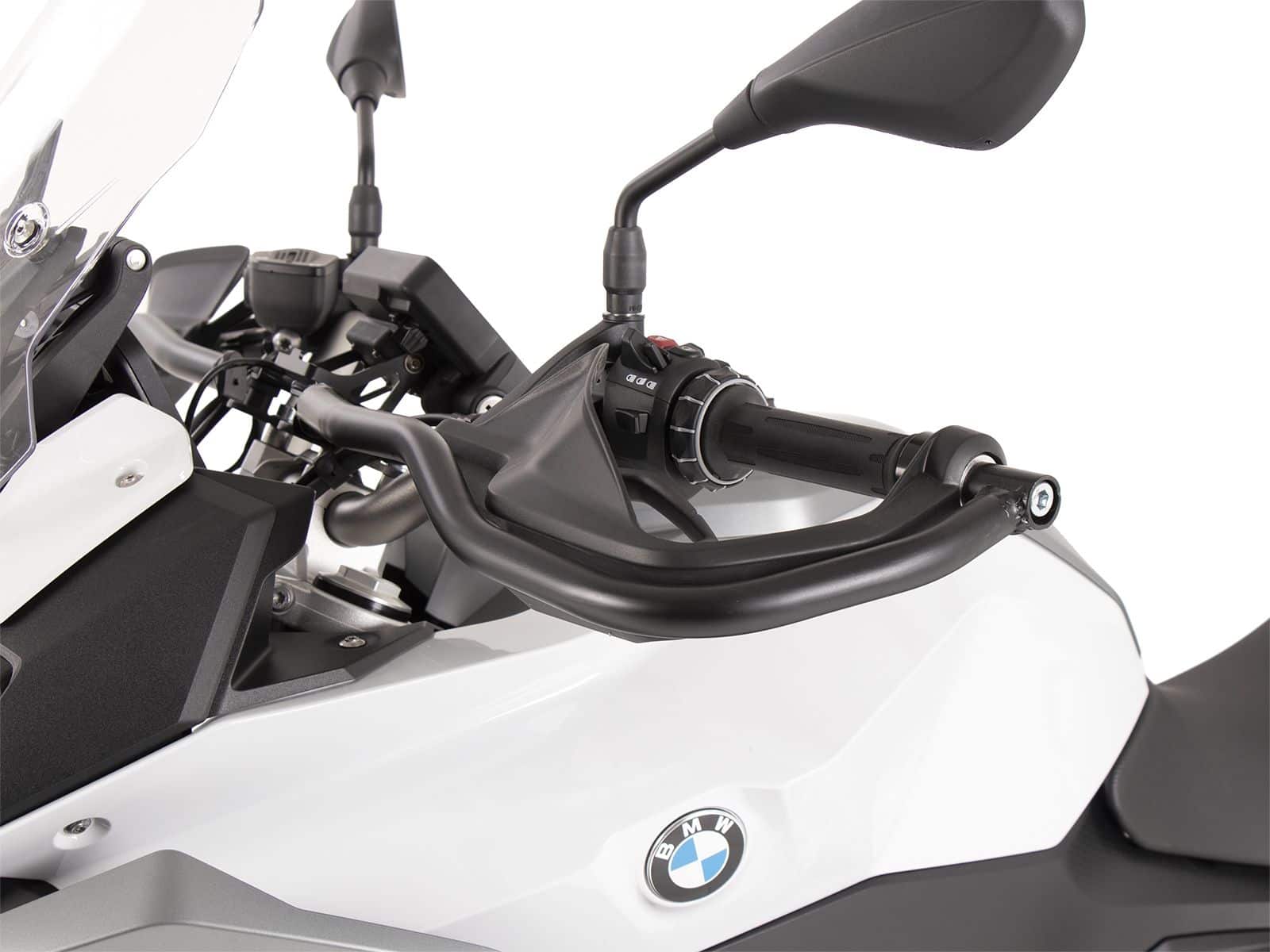 Barra de protección delantera negra para BMW F 900 XR (20-24) Hepco & Becker
