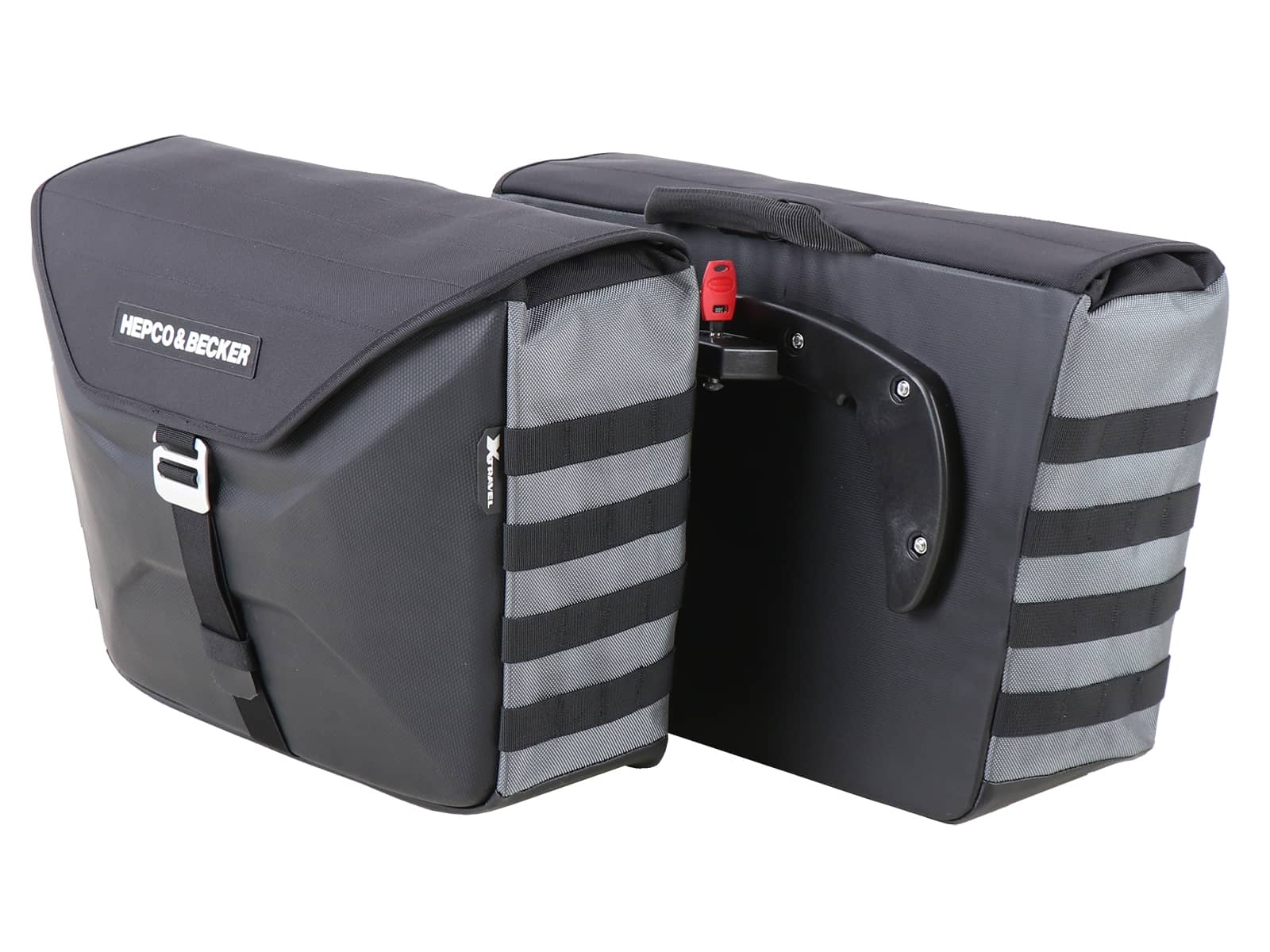 Juego de bolsas laterales Xtravel C-Bow Hepco & Becker