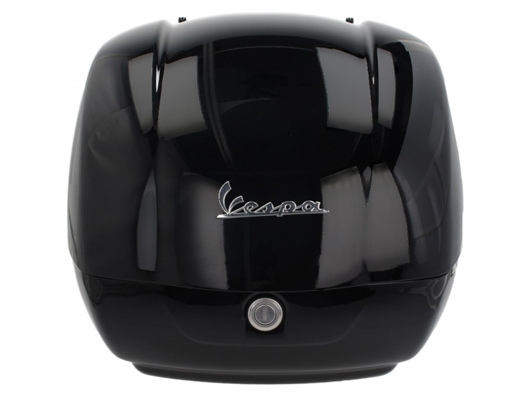 Topcase original para Vespa GTS - 90 Negro brillante 094 36L Mi 19