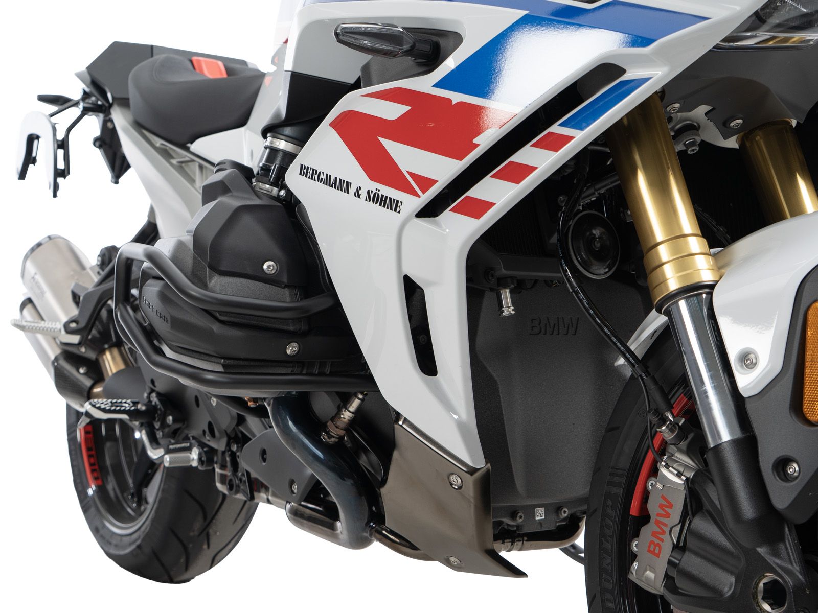 Protector de motor negro para BMW R 1300 RS (25-) Hepco & Becker