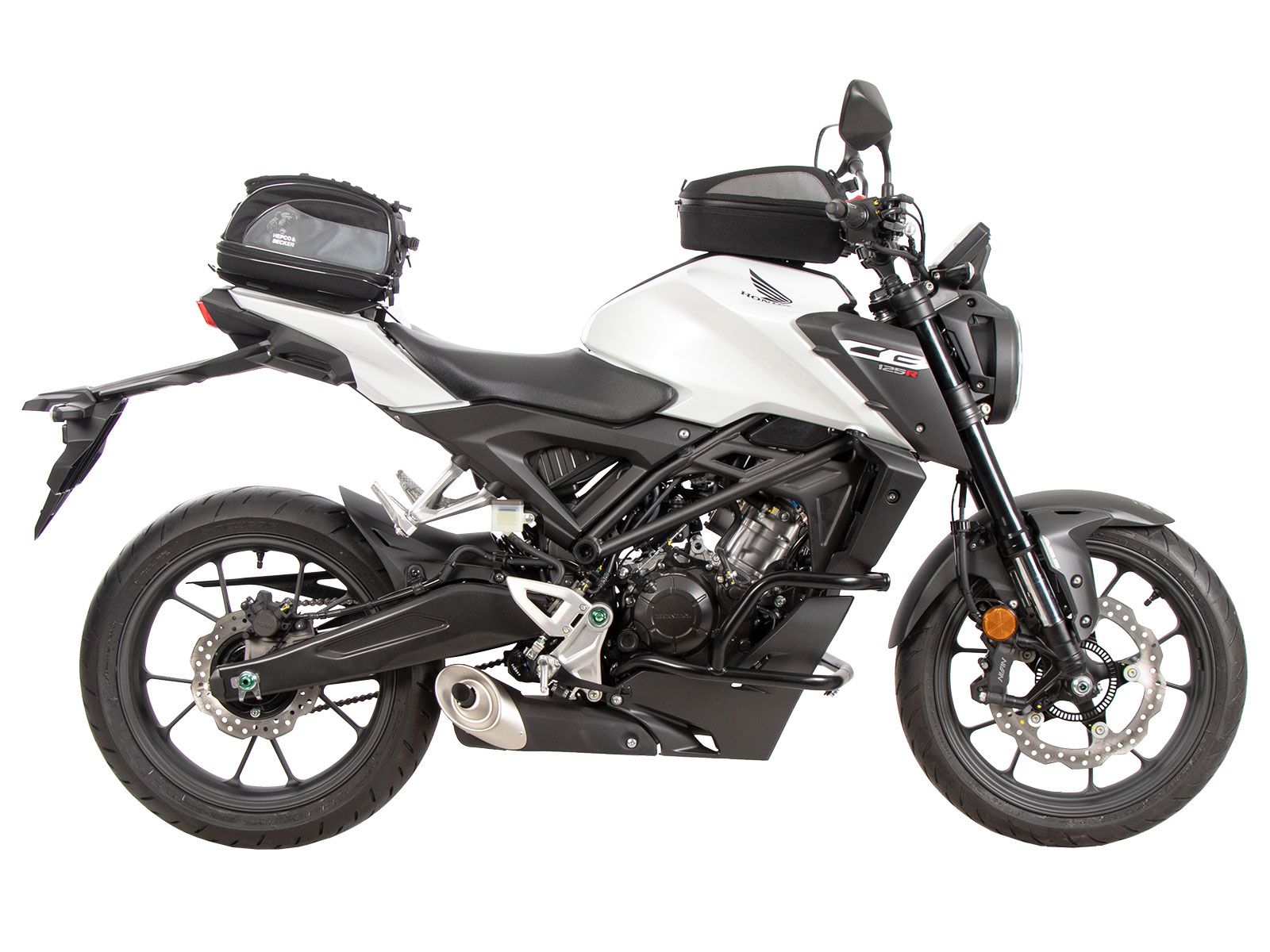 Bolsa trasera Street Basic negra para Sportracks y Smartraks Hepco & Becker