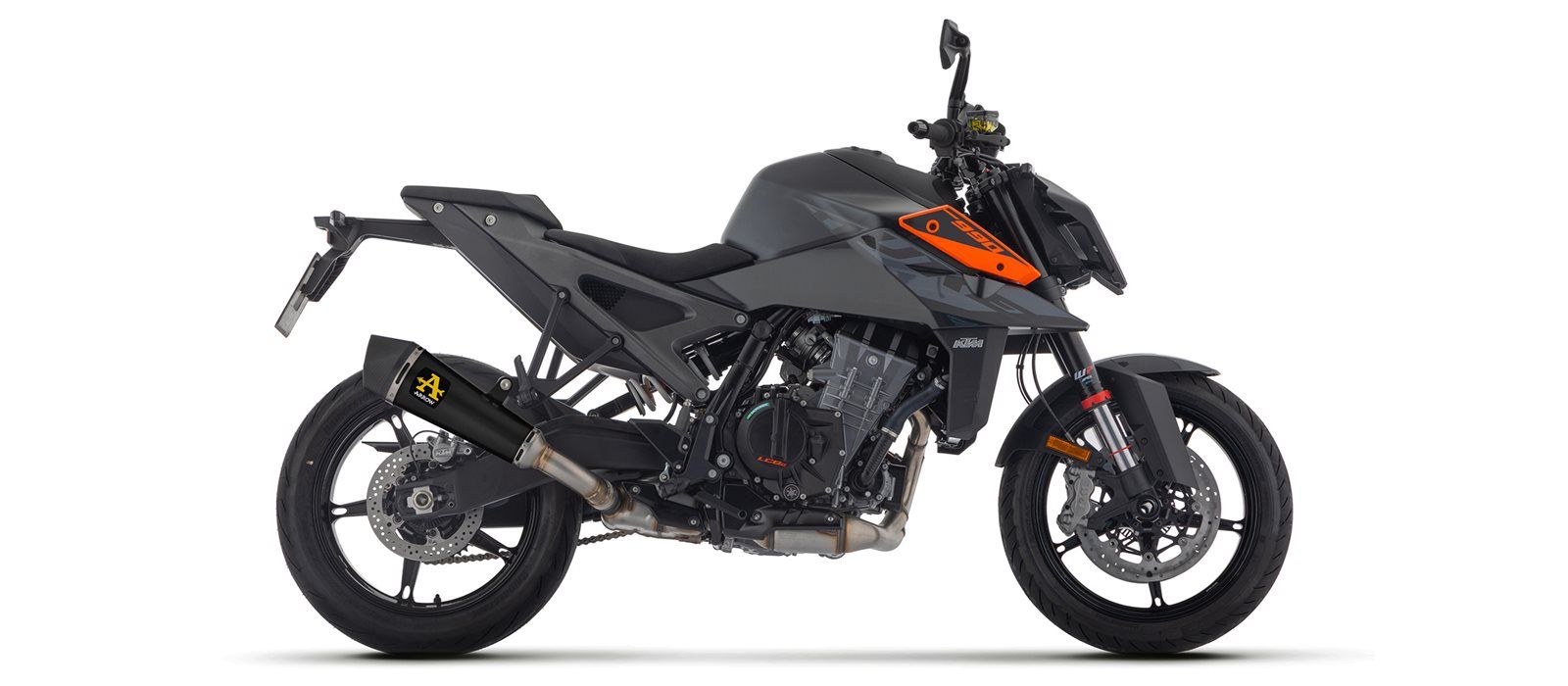 Escape ARROW X-KONE DARK NiChrom para KTM Duke 990 (24-)