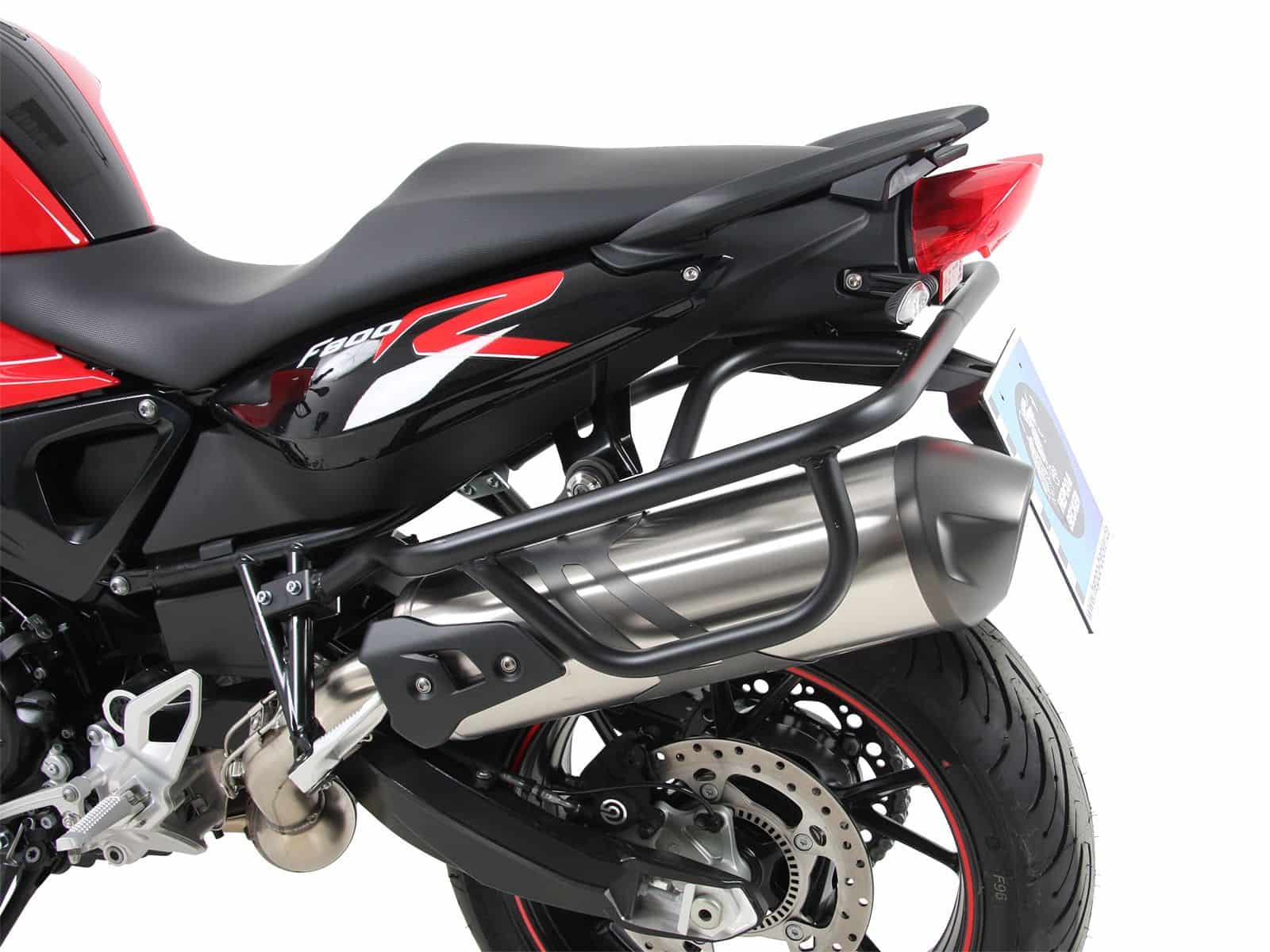 Barra de protección trasera negra para BMW F 800 R (15-) Hepco & Becker