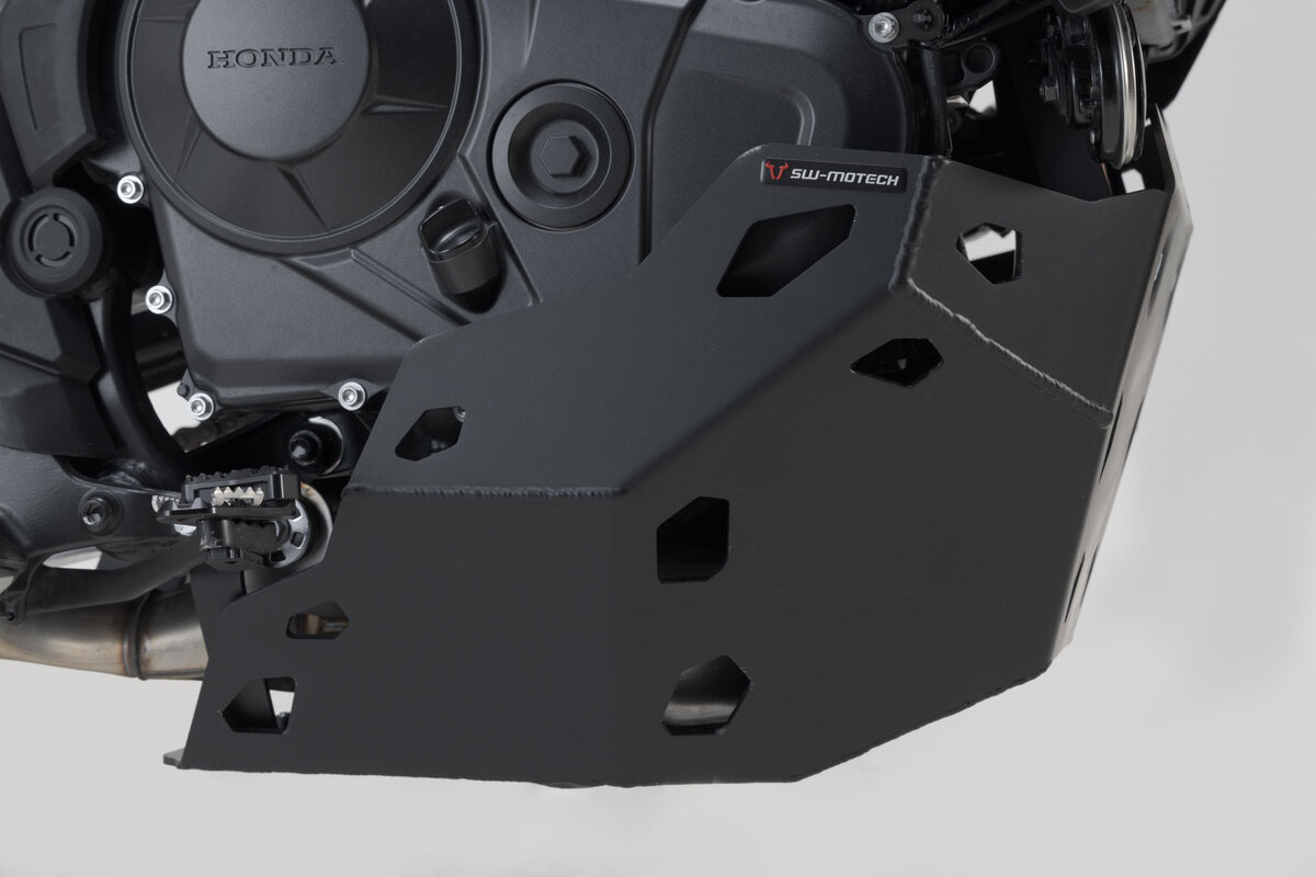 Protector de motor SW-Motech negro para Honda XL 750 Transalp