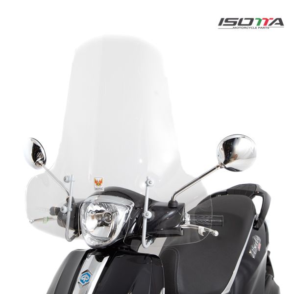 Parabrisas medio-alto transparente para Piaggio Liberty (16-)