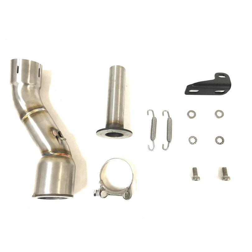 Silenciador trasero IXIL RB Honda CB 500 F /CBR 500 R, acero inoxidable negro, homologado E, Euro4+5