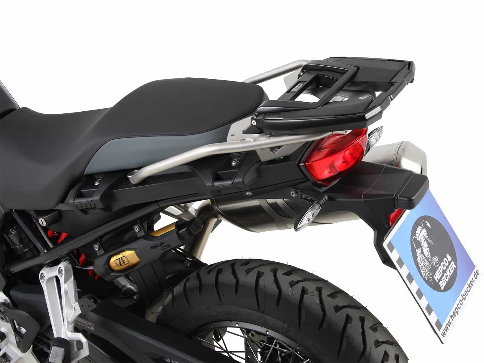 Easyrack Topcaseträger negro para puente original de acero inoxidable para BMW F 800 GS (24-)
