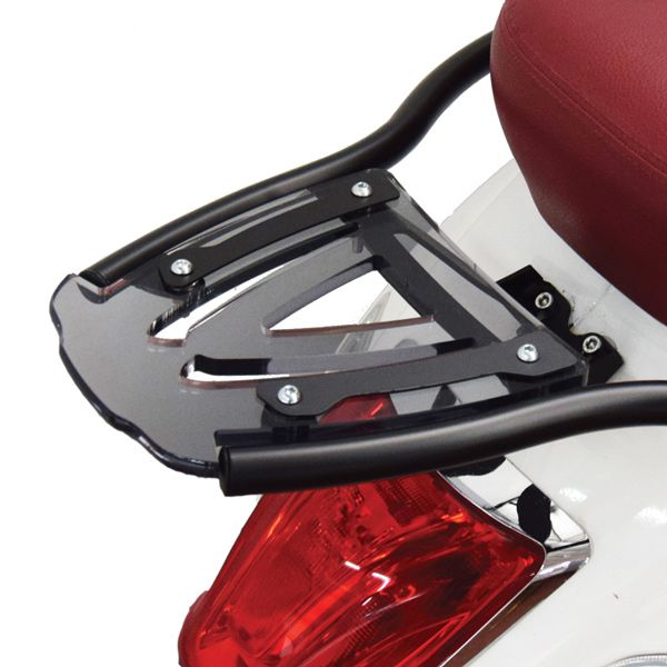 Portaequipajes ahumado oscuro para Vespa Sprint y Vespa Primavera - Isotta