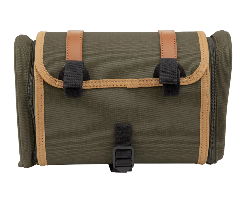 Bolsa portaequipajes/soporte trasero "Classic" para Vespa, lona, oliva