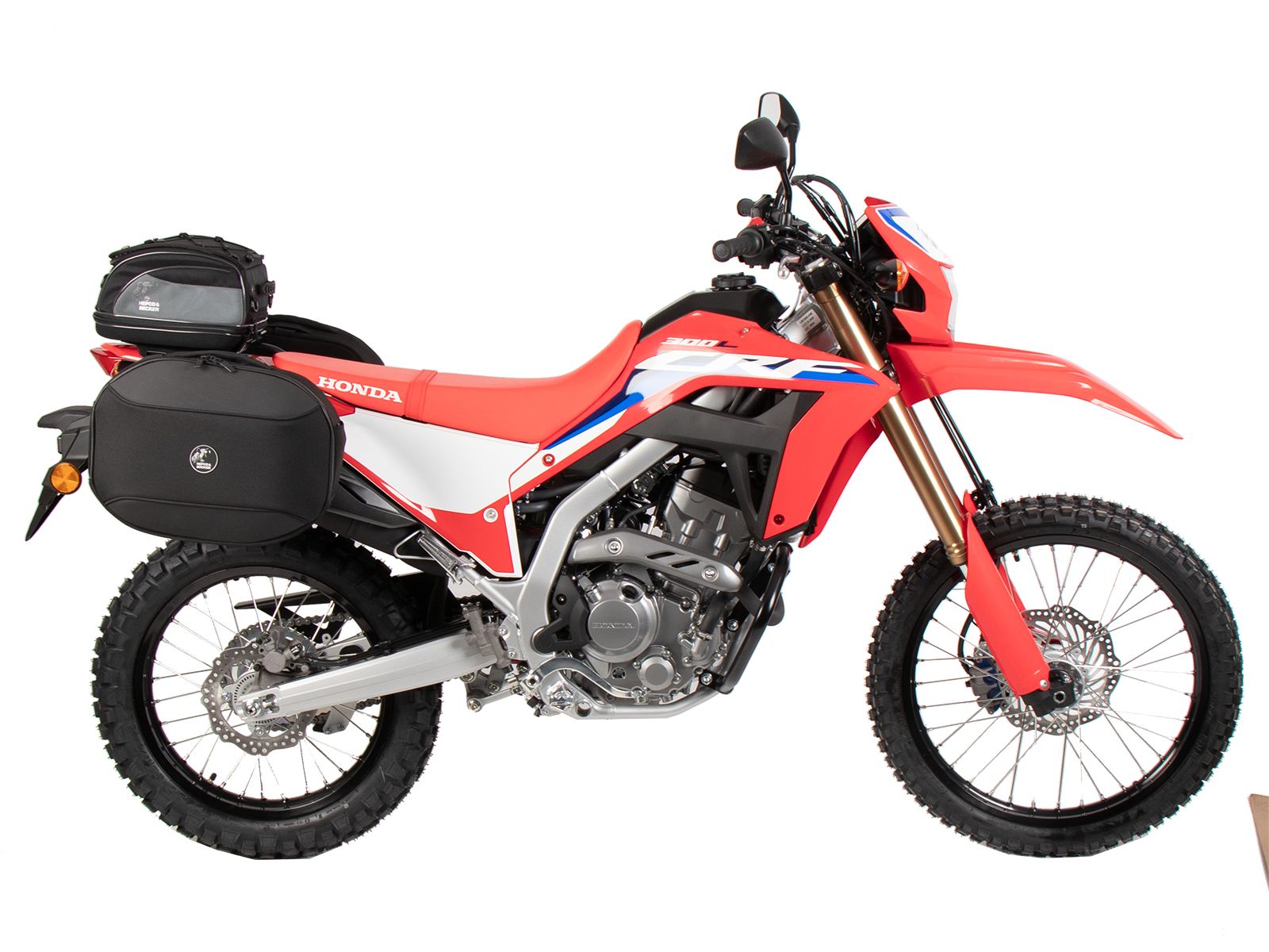Soporte lateral C-Bow negro para Honda CRF 300 L (21-) Hepco & Becker