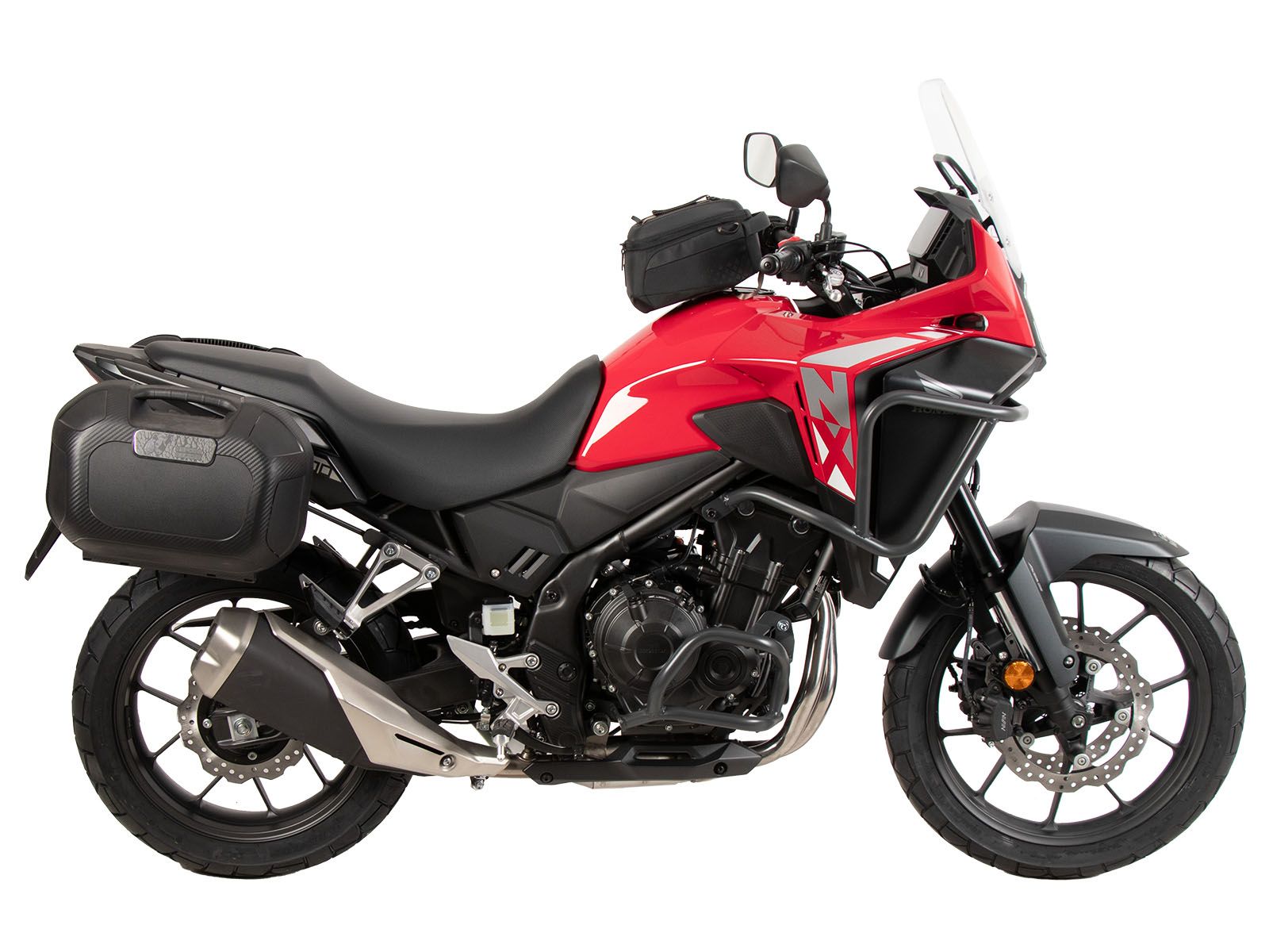Soporte lateral C-Bow antracita para Honda NX 500 (24-) Hepco & Becker
