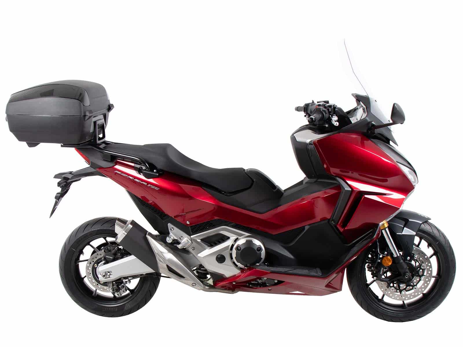 Portaequipajes de aluminio negro para Honda NSS 750 Forza (21-) Hepco & Becker