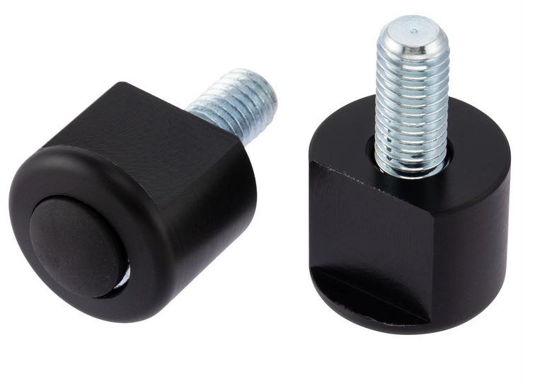 Tapa del orificio del retrovisor RIZOMA para Vespa GTS/GTS Super 125-300cc ('19-'22), negro