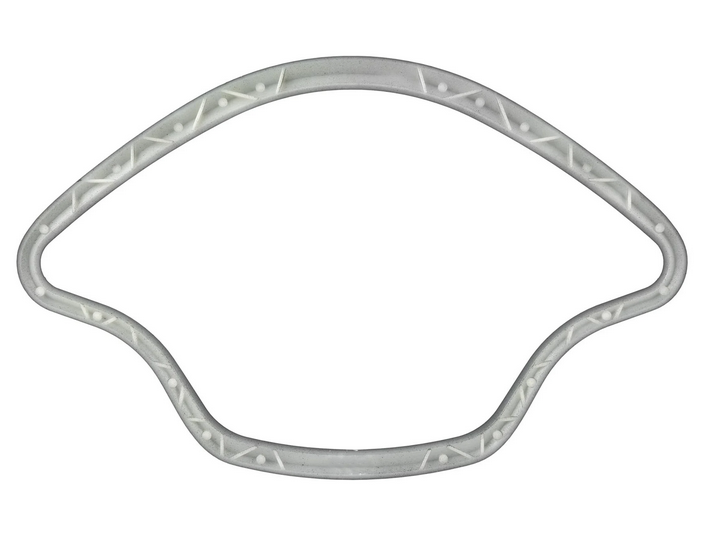 Anillo decorativo velocímetro para Vespa Primavera/Sprint/Elettrica 50-150ccm 2T/4T AC, negro mate
