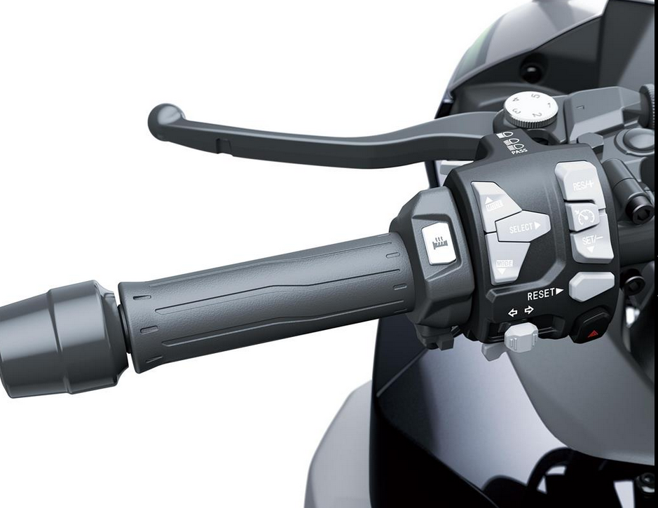 Juego de puños de calefacción para Kawasaki Ninja 1000 SX (Bj.20-) Original Kawasaki