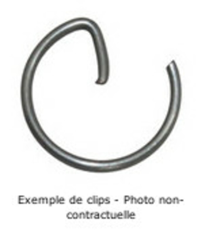 Circlips de pasador de pistón Tecnium Ø 12 mm en forma de G (10 uds.)